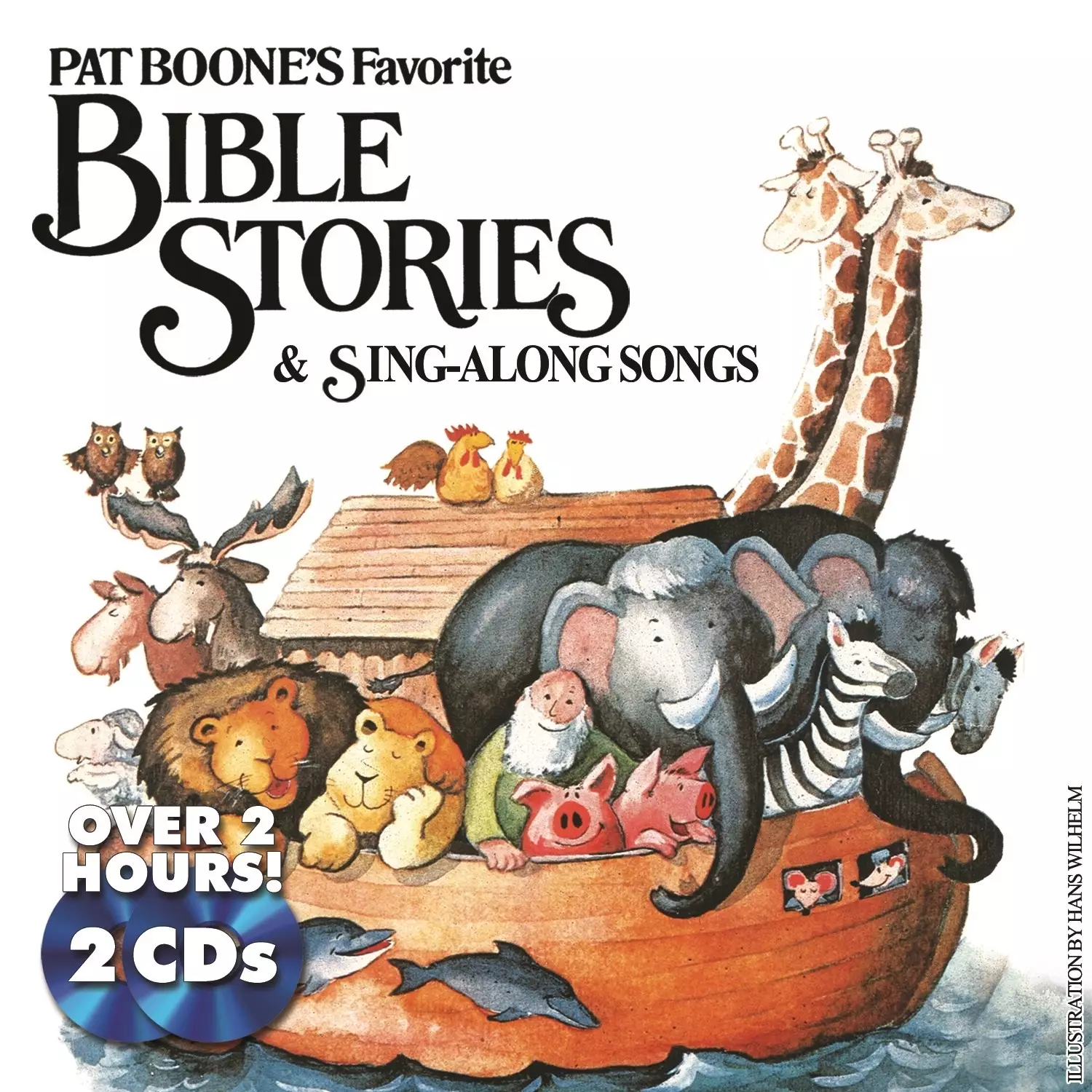 CD-Pat Boone's Favorite Bible Stories & Sing-Along Songs