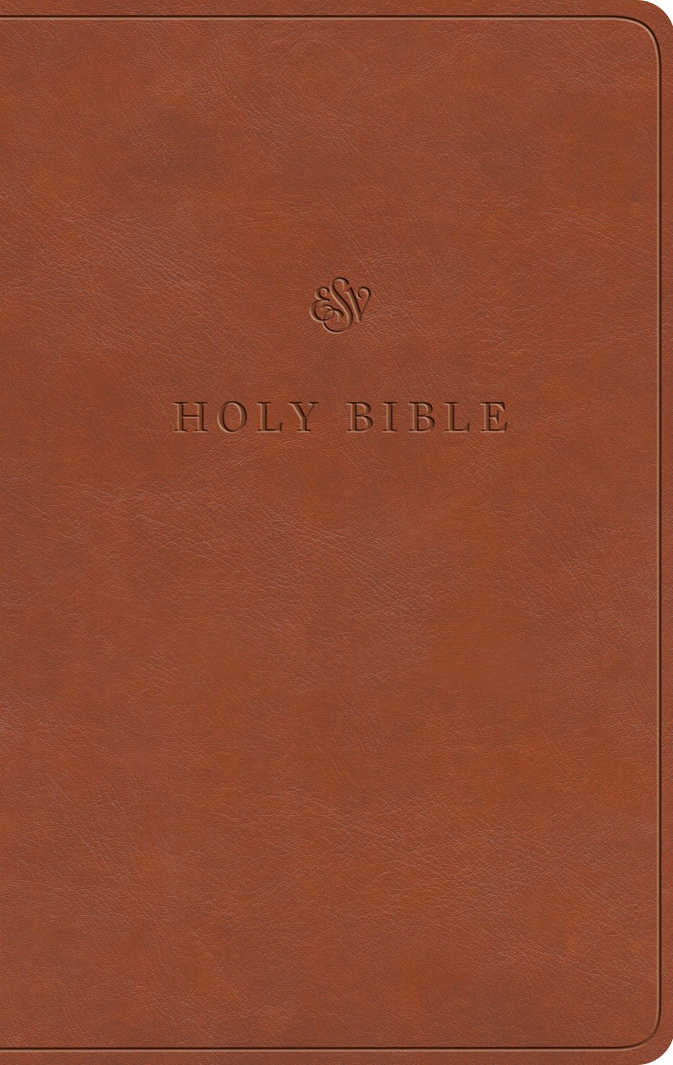 ESV Value Thinline Bible (TruTone, English Saddle)