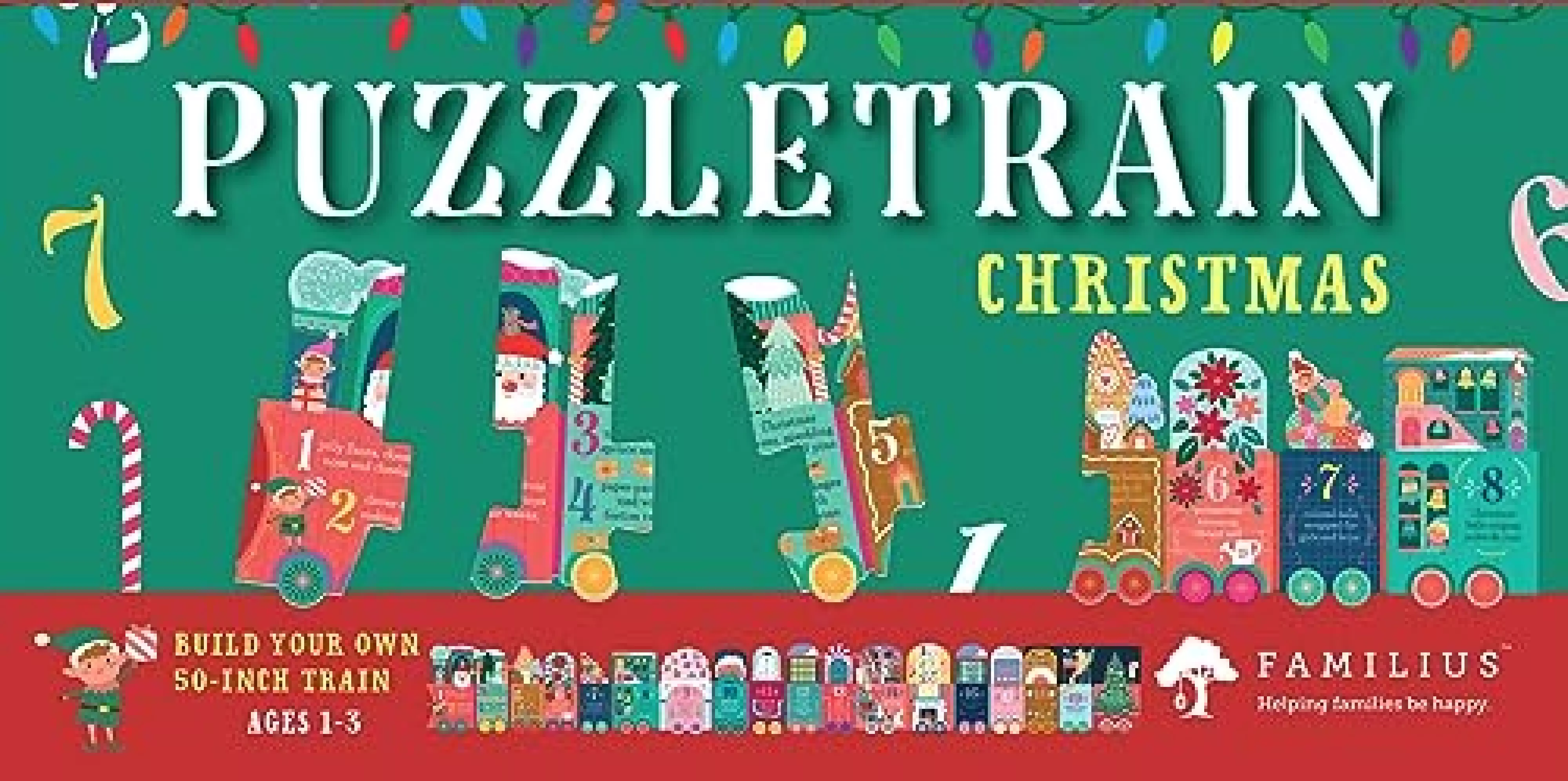 Christmas Train 26-piece Puzzle