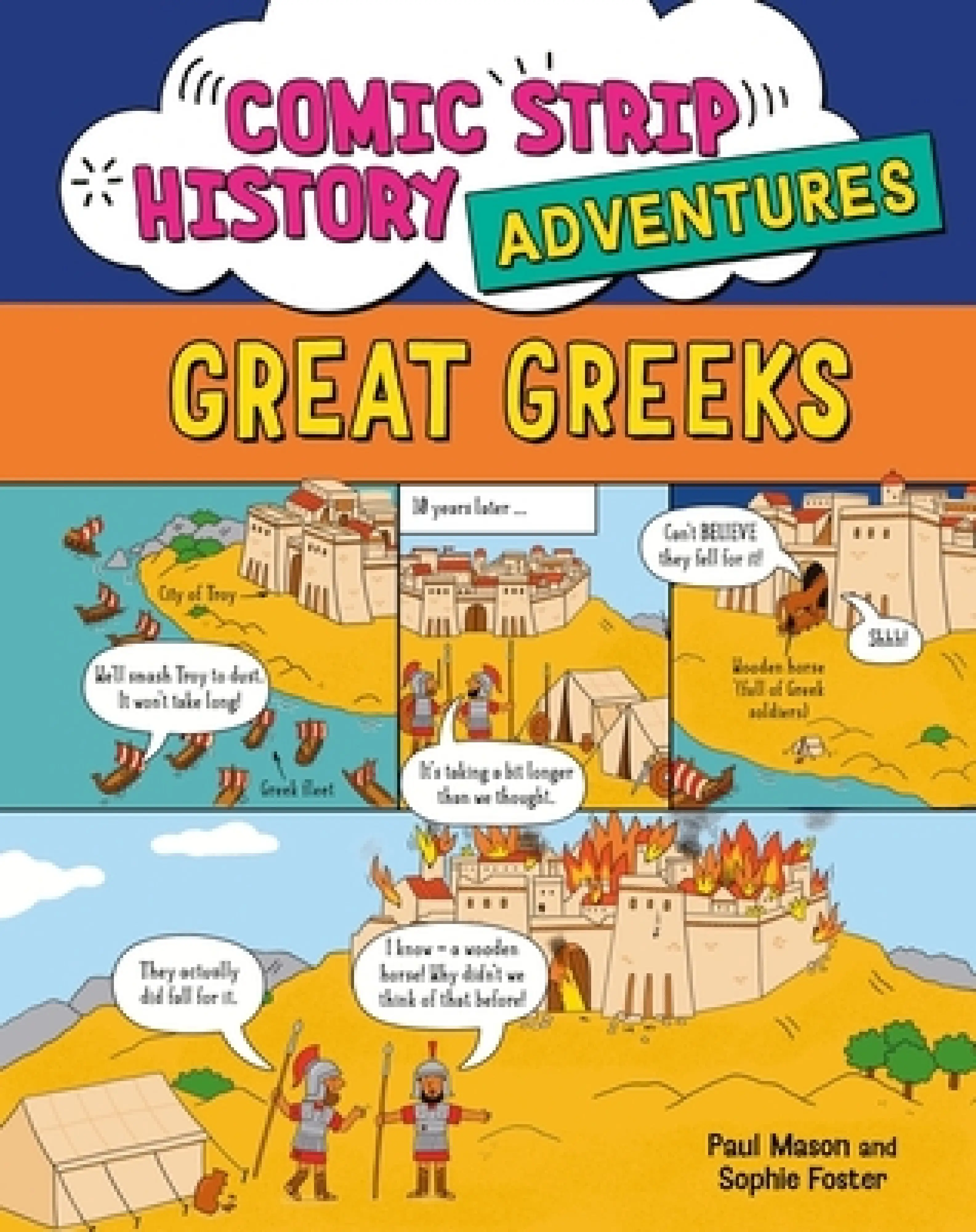 Comic Strip History Adventures: Great Greeks: Free Delivery when you ...