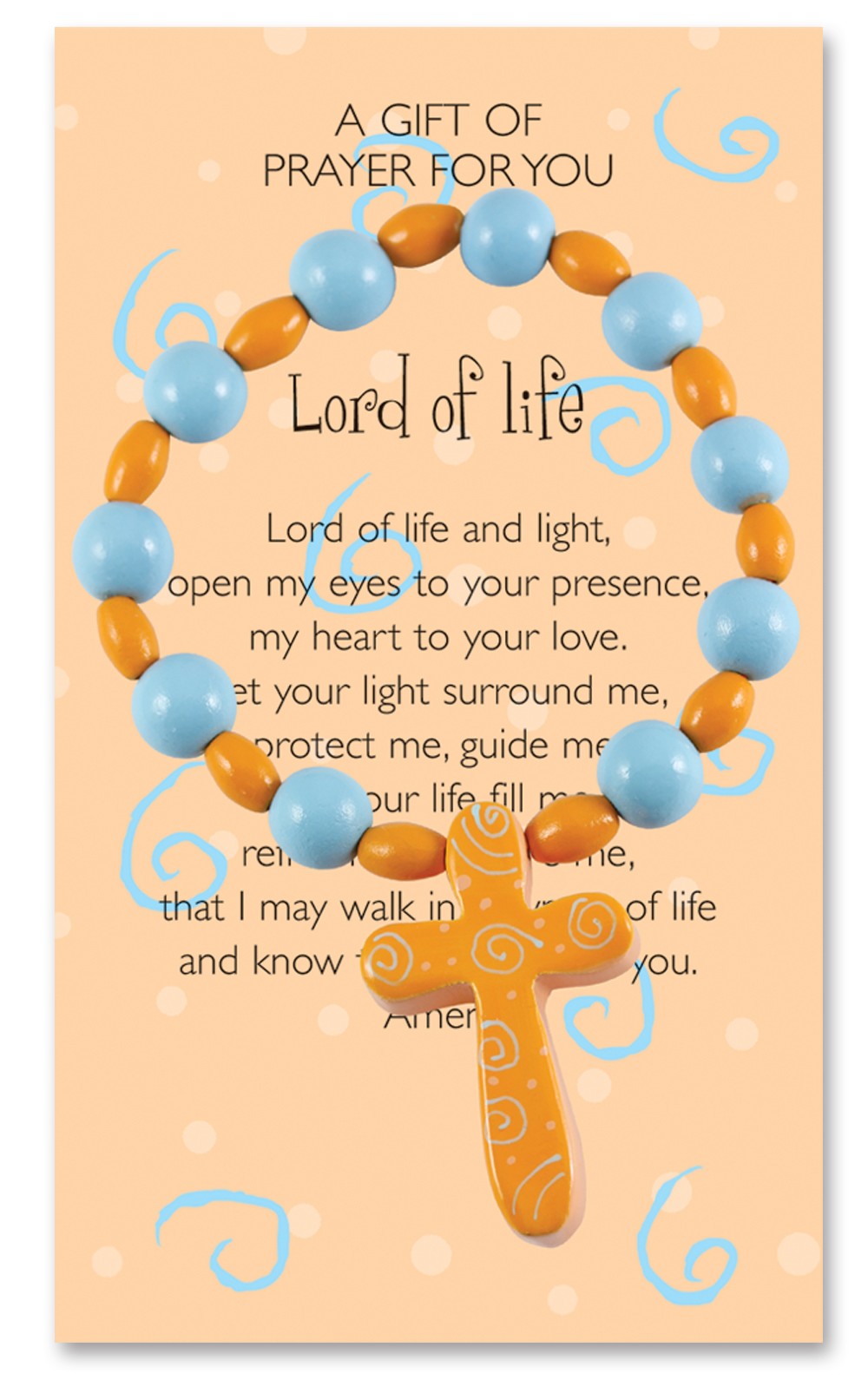 Children's Wooden Lord Of Life Bracelet Children's Wooden Lord Of Life Bracelet