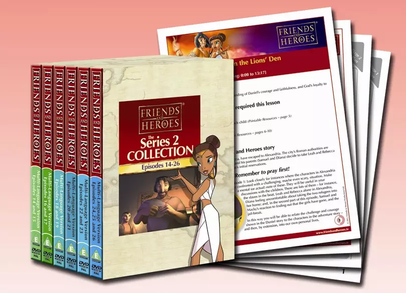 Friends and Heroes Series 3 Organisation Pack: Free Delivery at