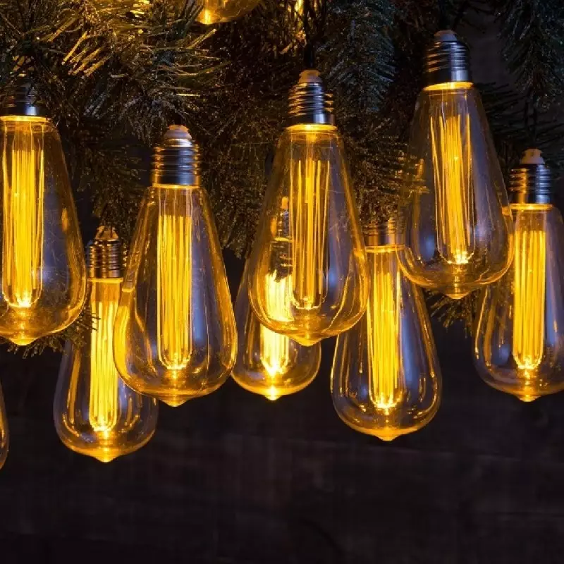 30 Vintage Style LED Bulb String  Lights