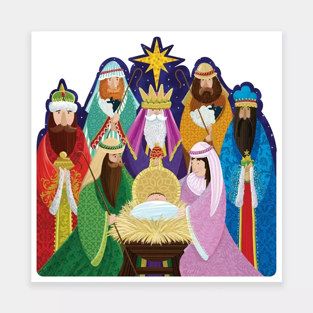 Christmas Characters Christmas Cards - Pack of 10