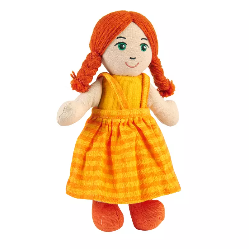 Girl doll - white skin red hair