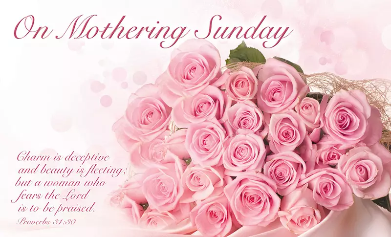 On Mothering Sunday Postcards - Pack of 24