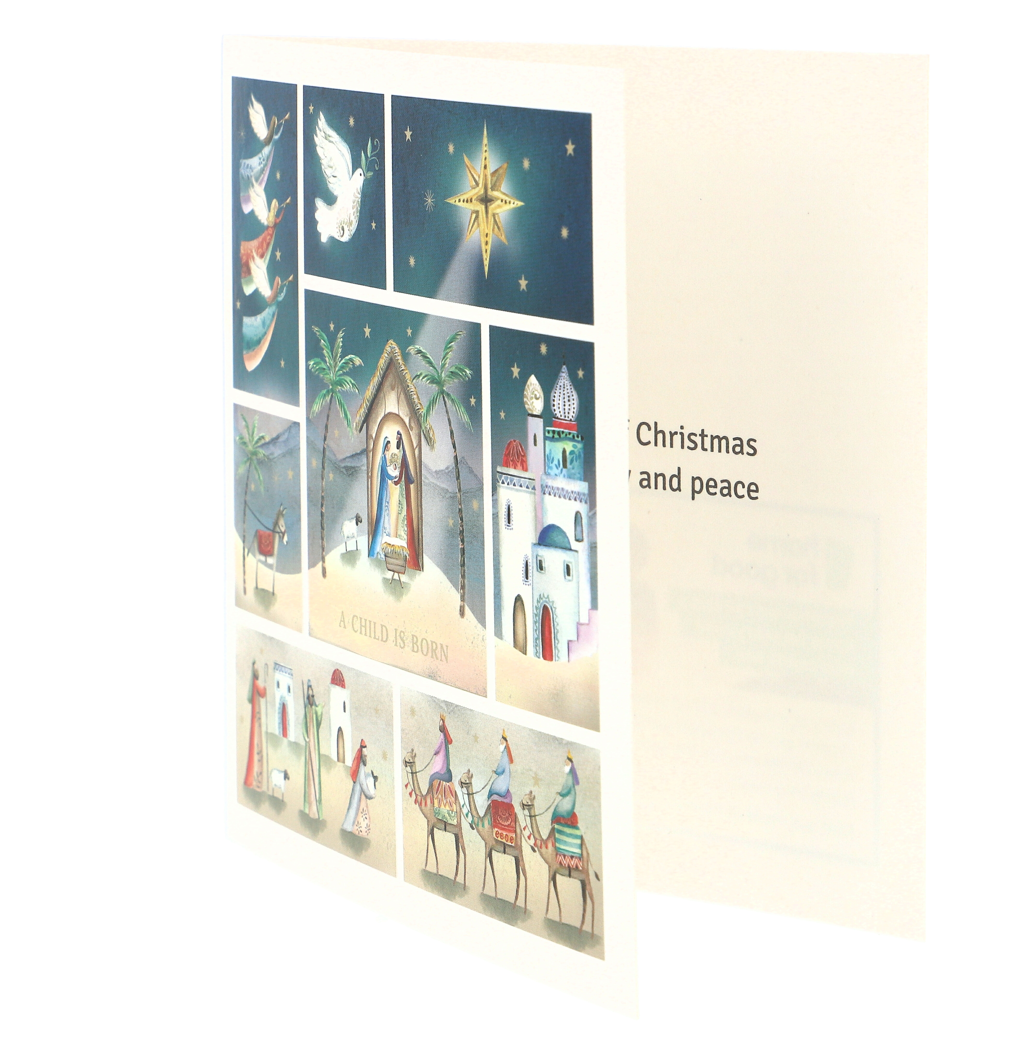 A Child is Born Charity Christmas Cards Eden.co.uk