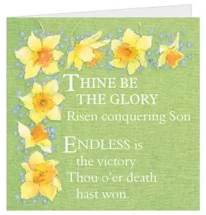 Thine Be The Glory Easter Cards - Pack of 5