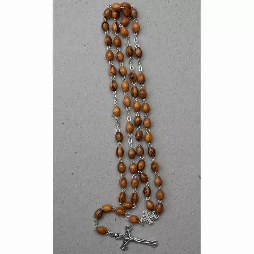 Holy Land Wooden Rosary