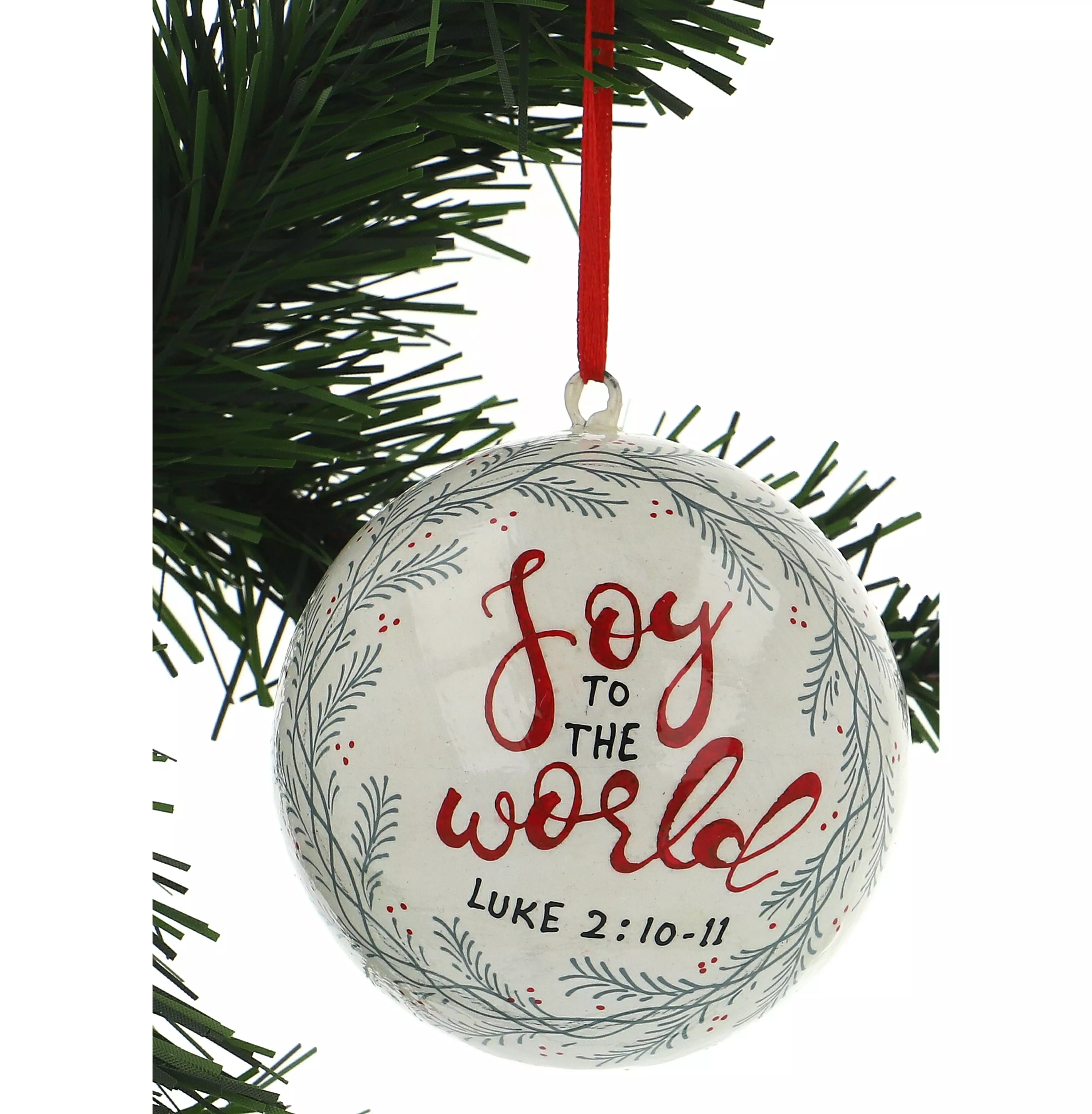 Joy to the World Christmas Tree Bauble