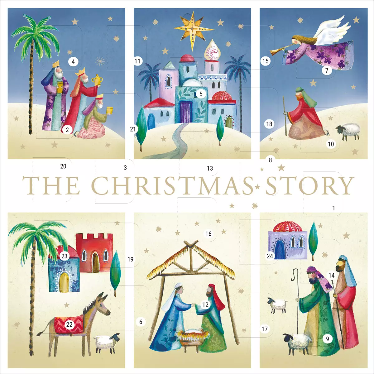 Christmas Story Nativity Advent Calendar