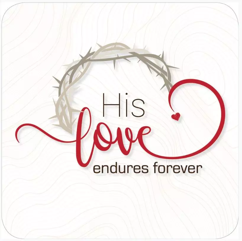 Love Endures Forever Coaster