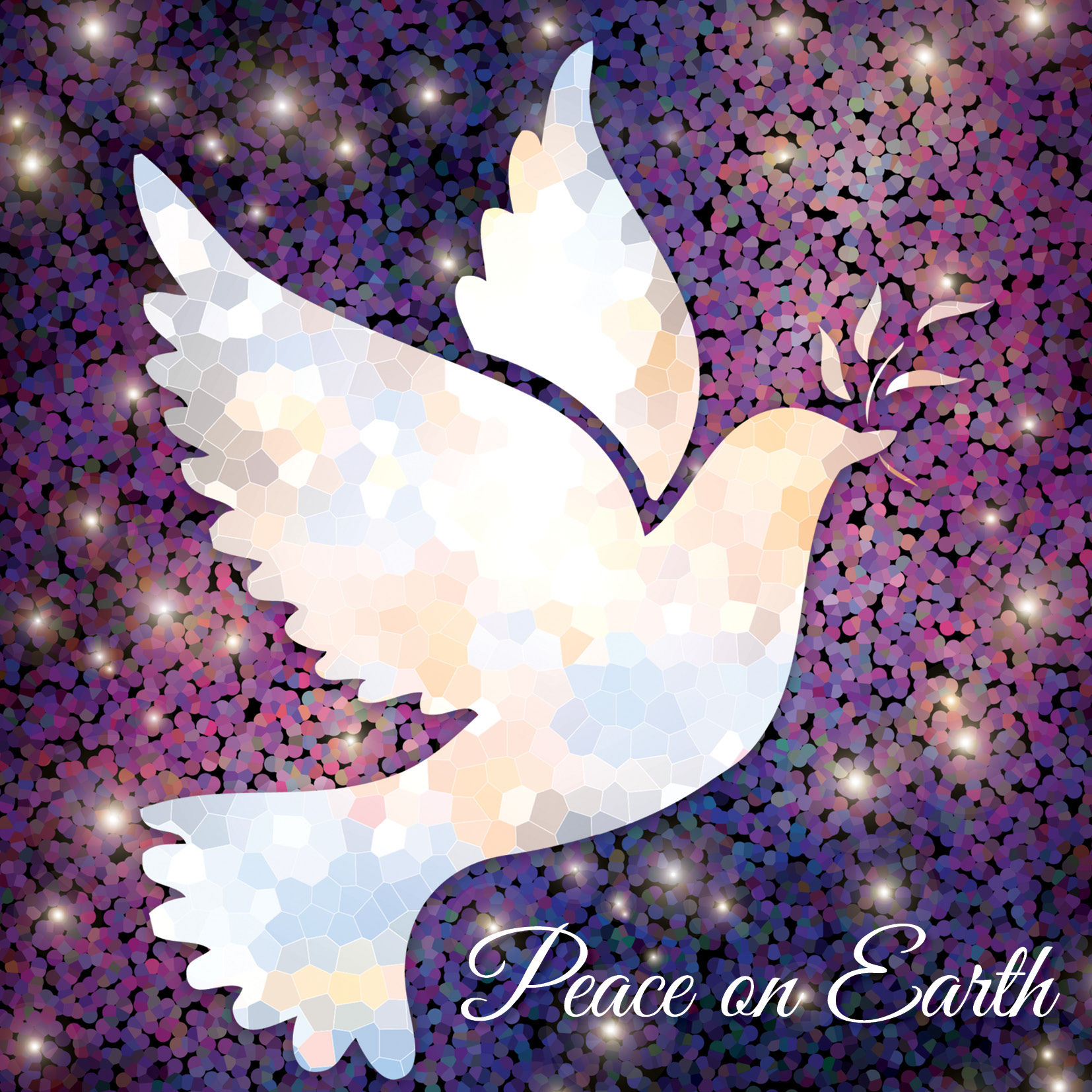 Peace on Earth Christmas Cards | Free Delivery when you spend £10 @ Eden.co.uk