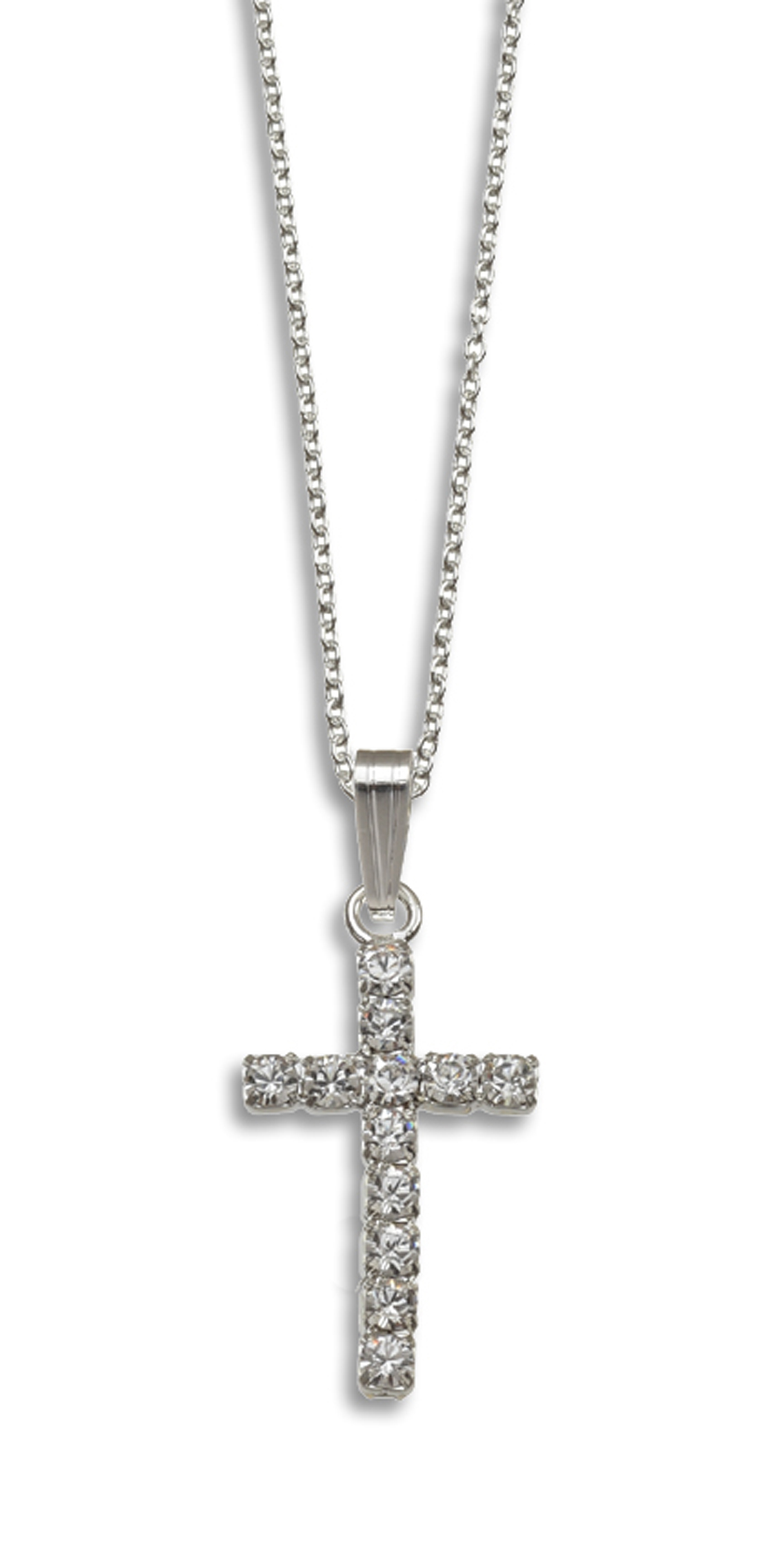 Swarovski Crystal Cross Pendant: Free Delivery at Eden.co.uk