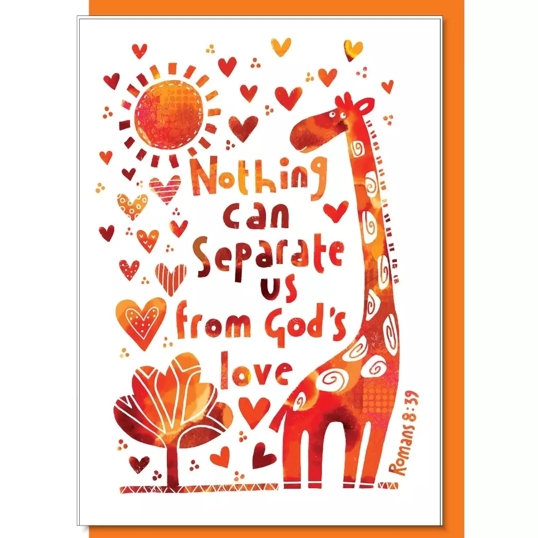 Nothing can separate us Greetings Card