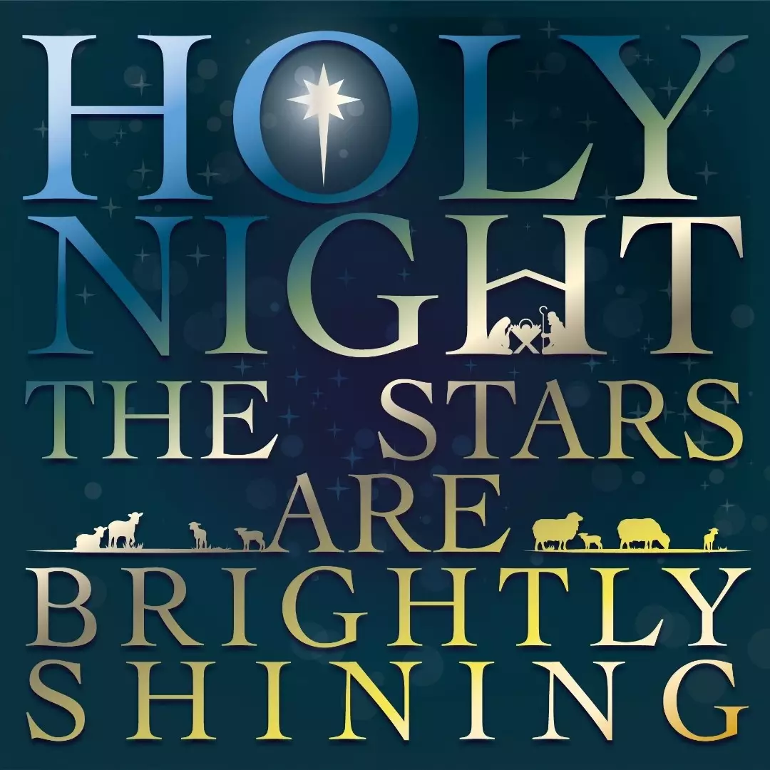 Luxury Christmas Cards: Holy Night (Pack of 10)