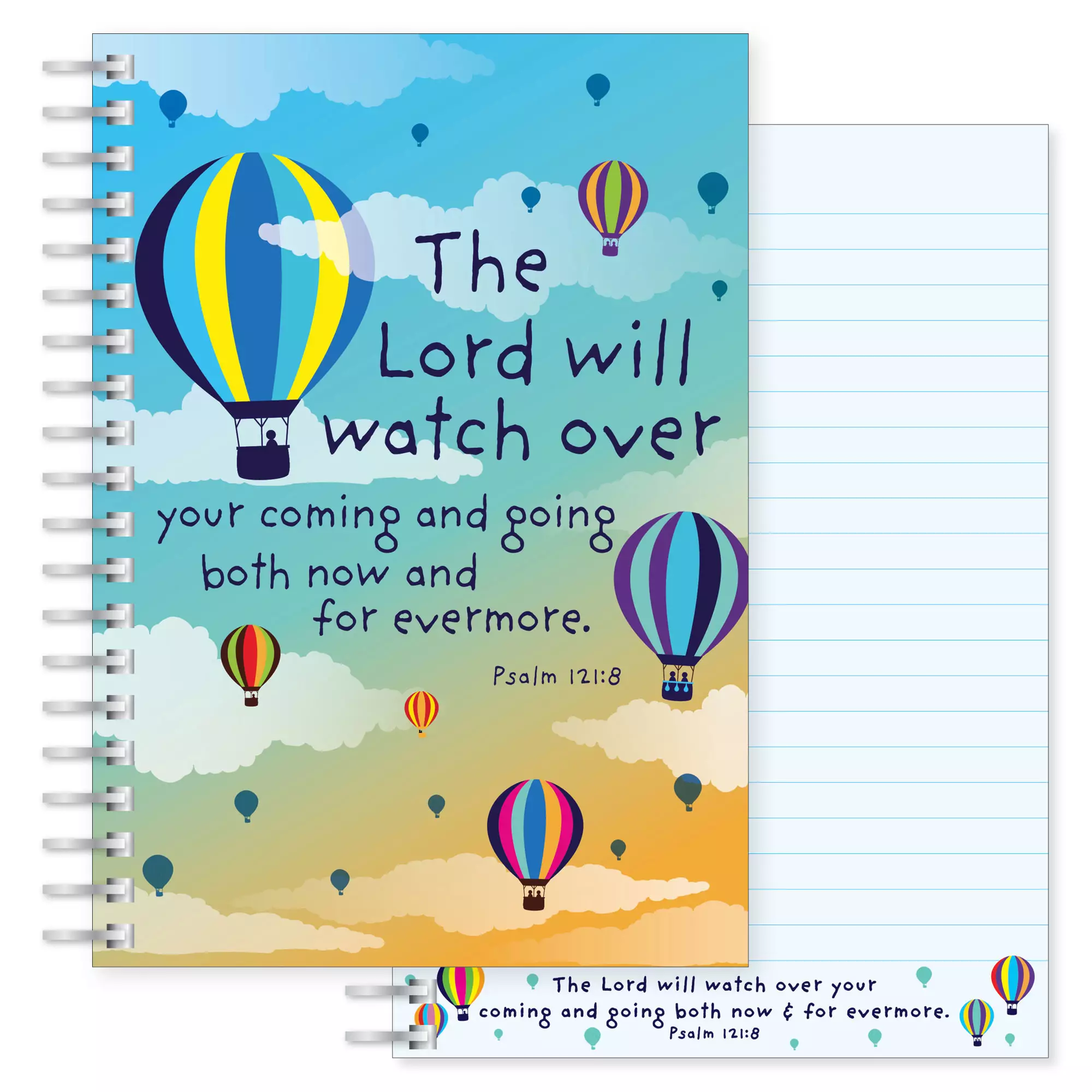 The Lord Will Watch Over A5 Notebook