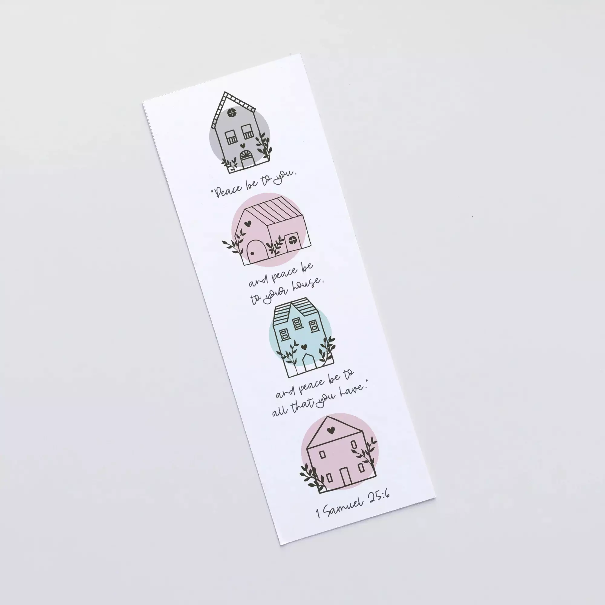 'Peace Be To Your House' (Scandi Home) Bookmark