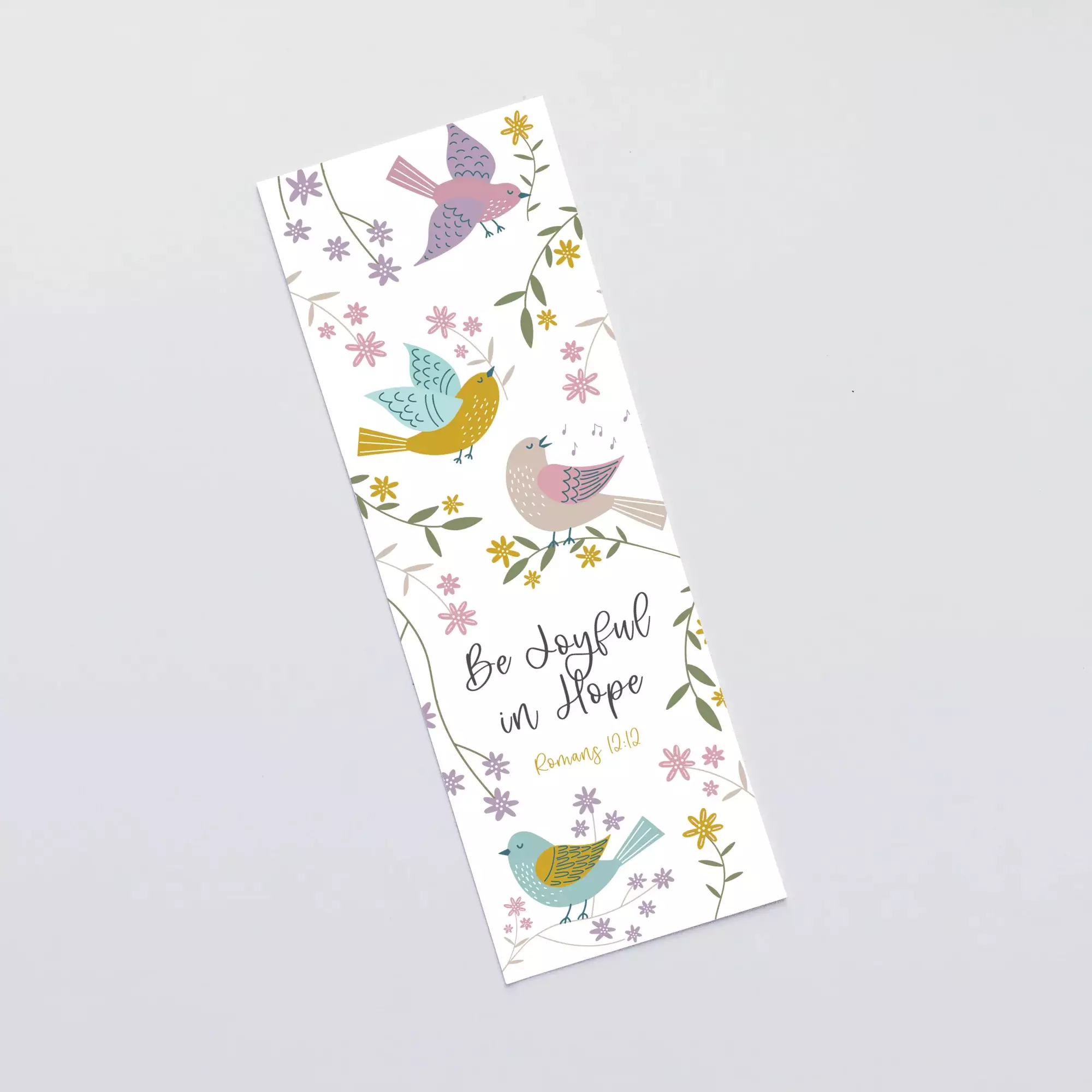 'Be Joyful in Hope' (Birds of Joy) Bookmark