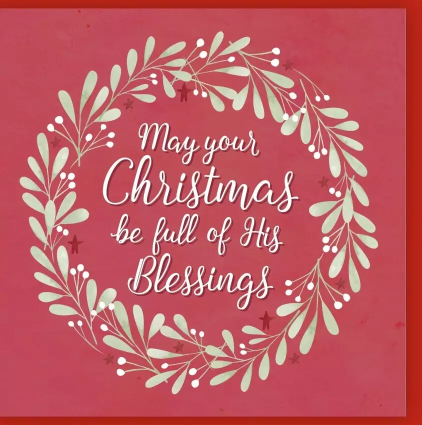 Full of Blessings (Pack of 10) Charity Christmas Cards
