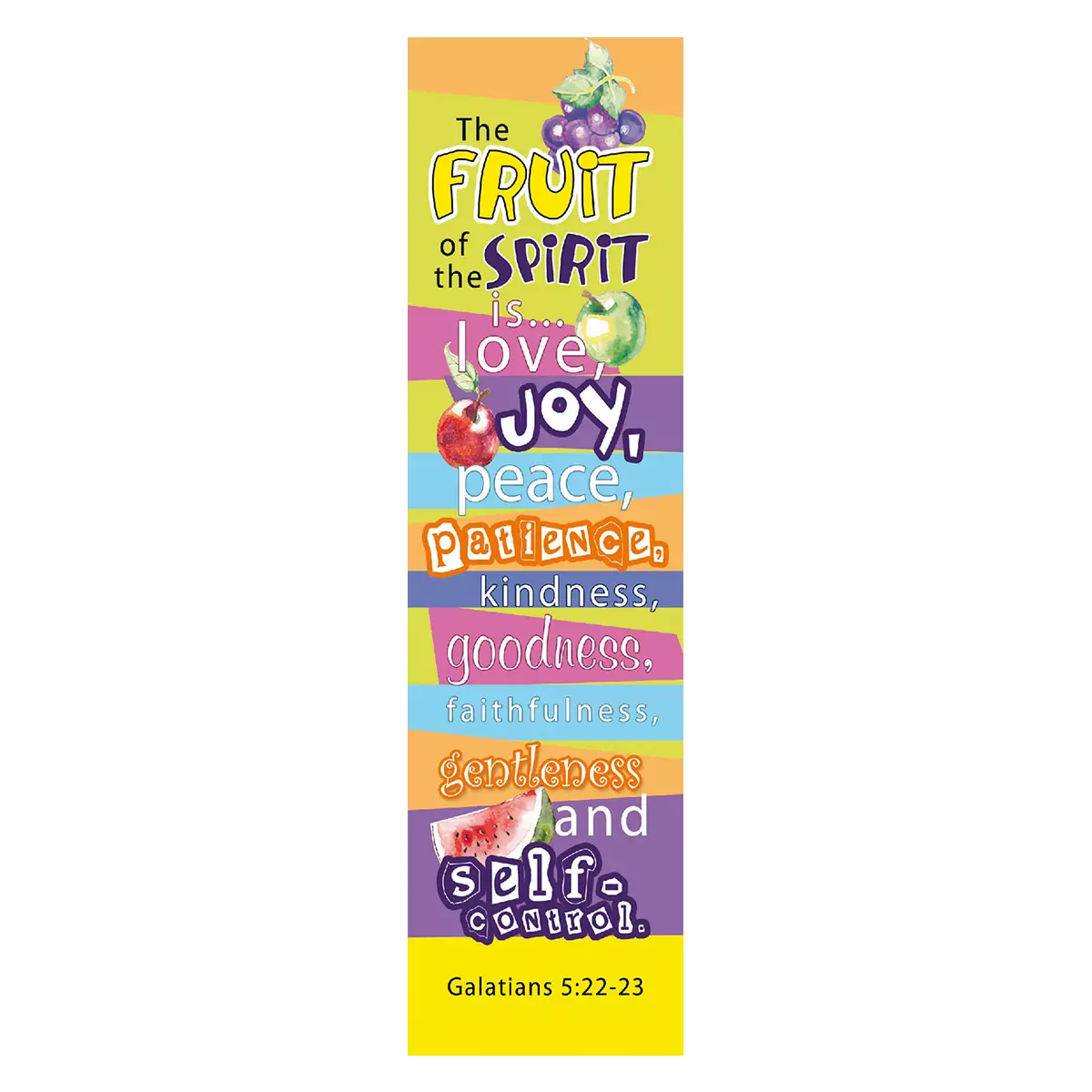 Fruit of the Spirit Bookmarks - Pack of 10