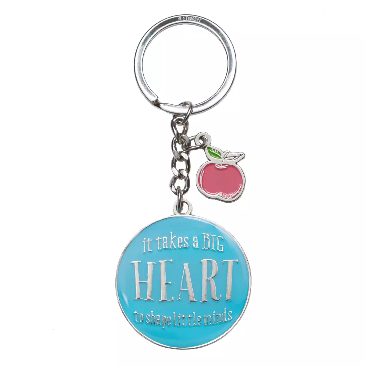 Keychain in Tin Big Heart 1 Cor. 16:14