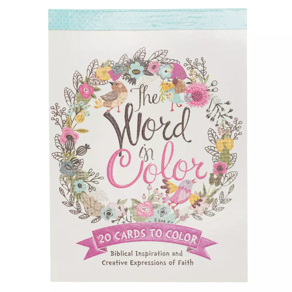 The Word In Color Coloring Postcards