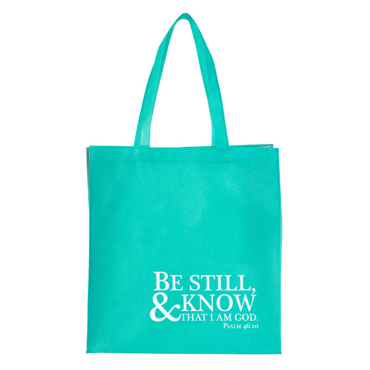 Tote Teal Be Still and Know Ps. 46:10