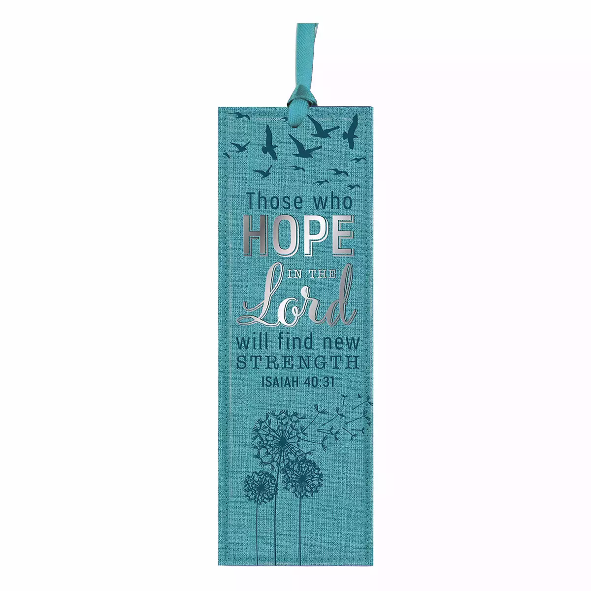 Bookmark-Pagemarker-Those Who Hope-LuxLeather-Teal