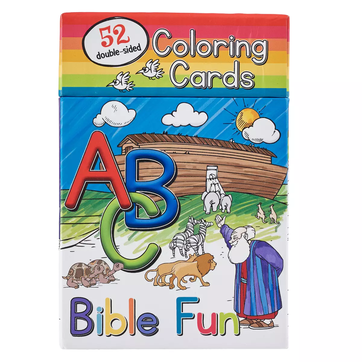Coloring Cards ABC Bible Fun (Box of 52)