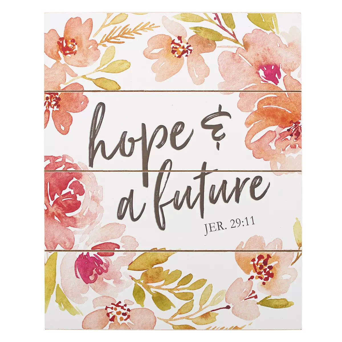 Wall Plaque-Hope and Future