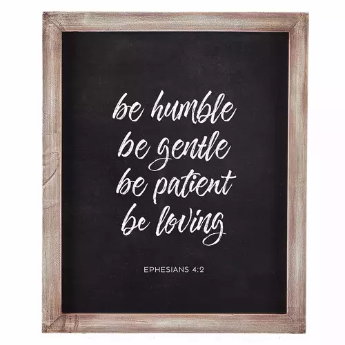 Wall Plaque-Be Humble