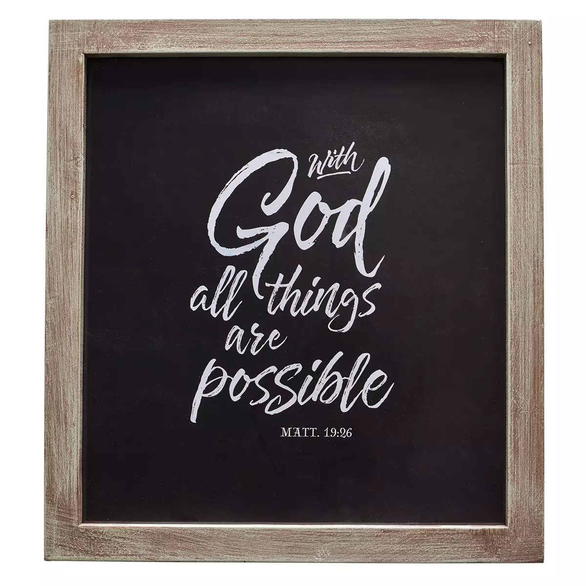 Wall Plaque-All Things Are Possible
