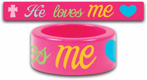 Fun Ring He Loves Me Size 6