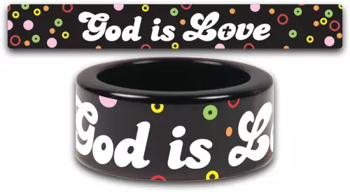 Fun Ring God Is Love Size 8