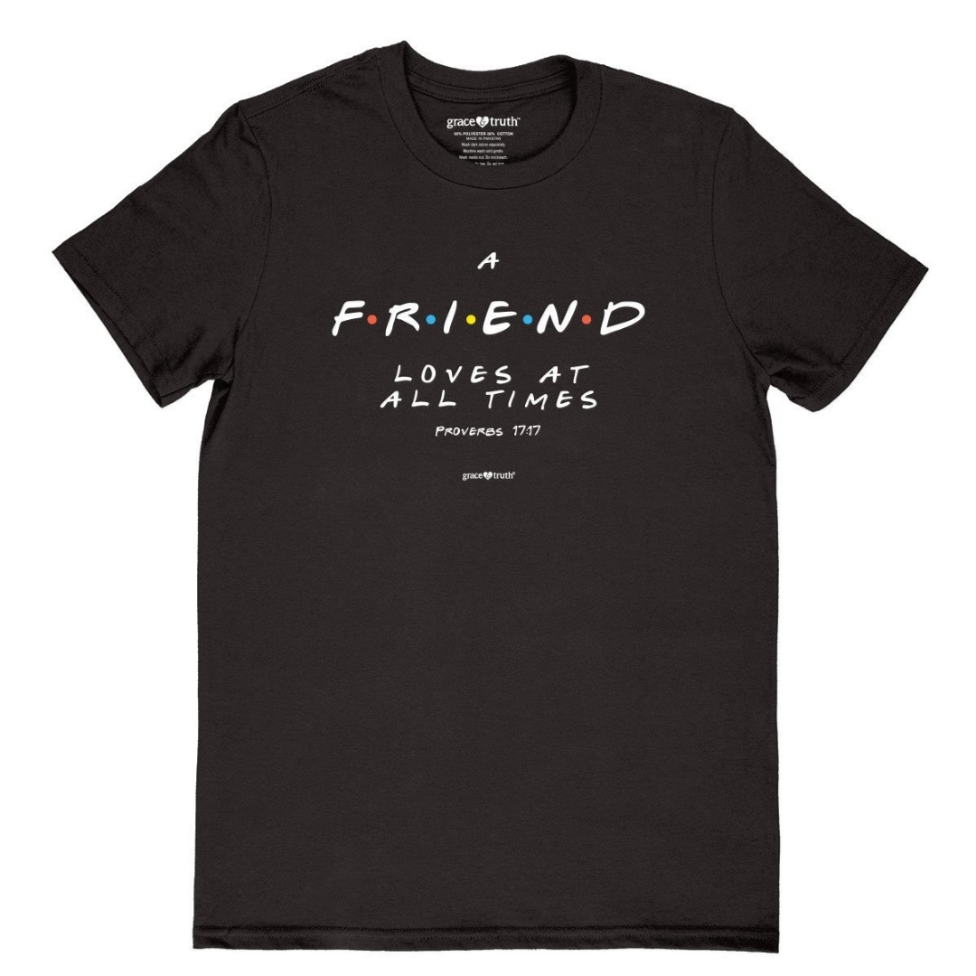 Friend TShirt, Large Free Delivery at Eden.co.uk
