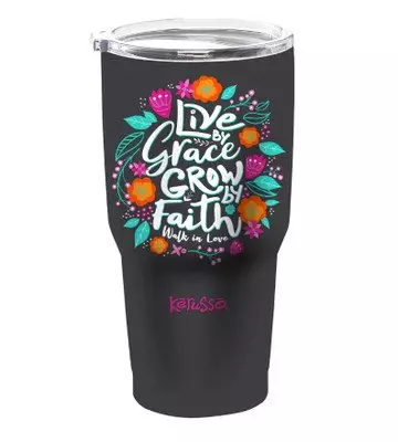Live and Grow Stainless Steel Tumbler