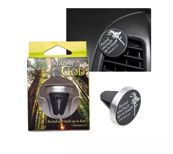 Magnetic Car Cell Phone Holder - Man of God: Rooted in Christ
