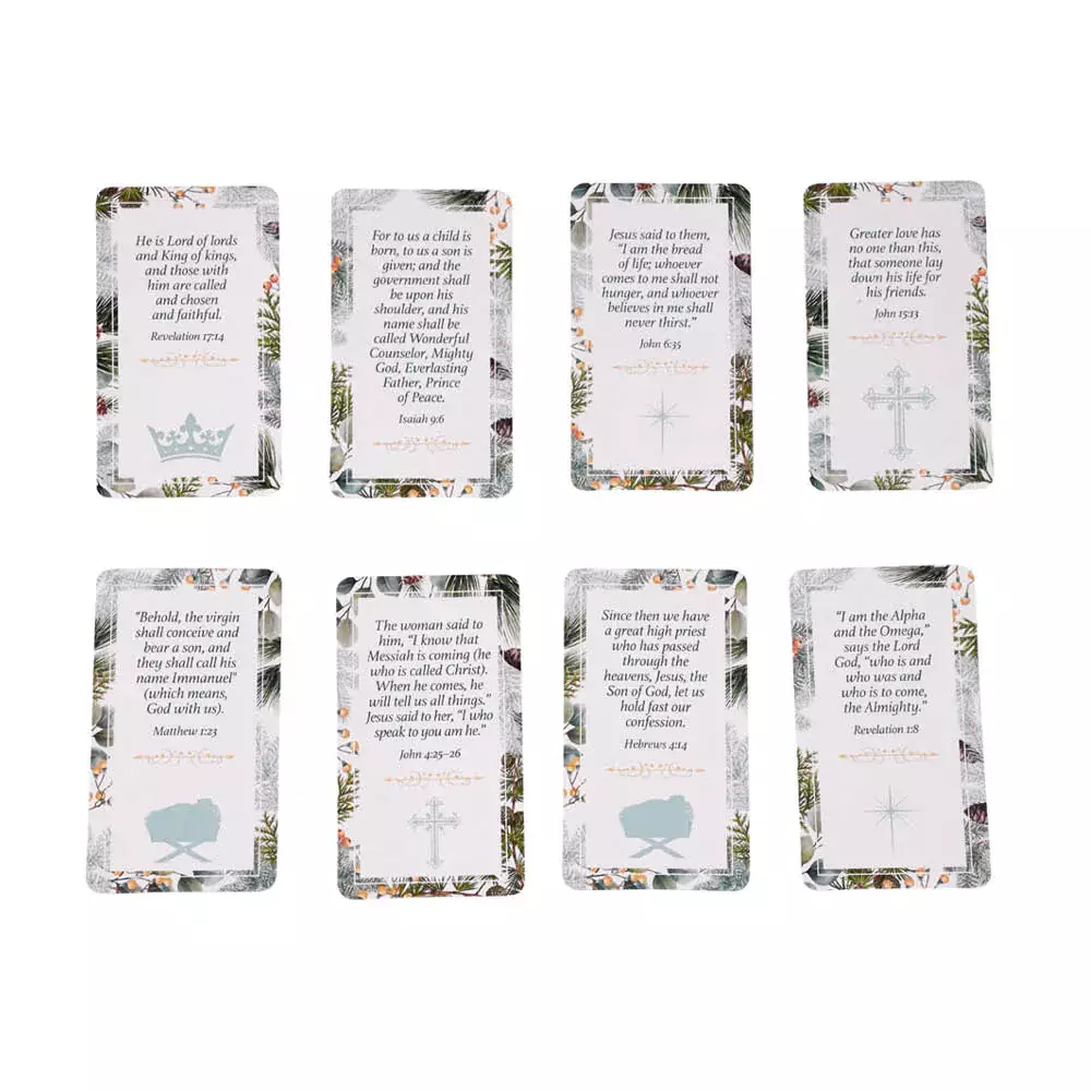 Reflections for Christmas Scripture Cards