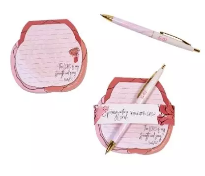 Notepad & Pen Set- Strong in the Lord®