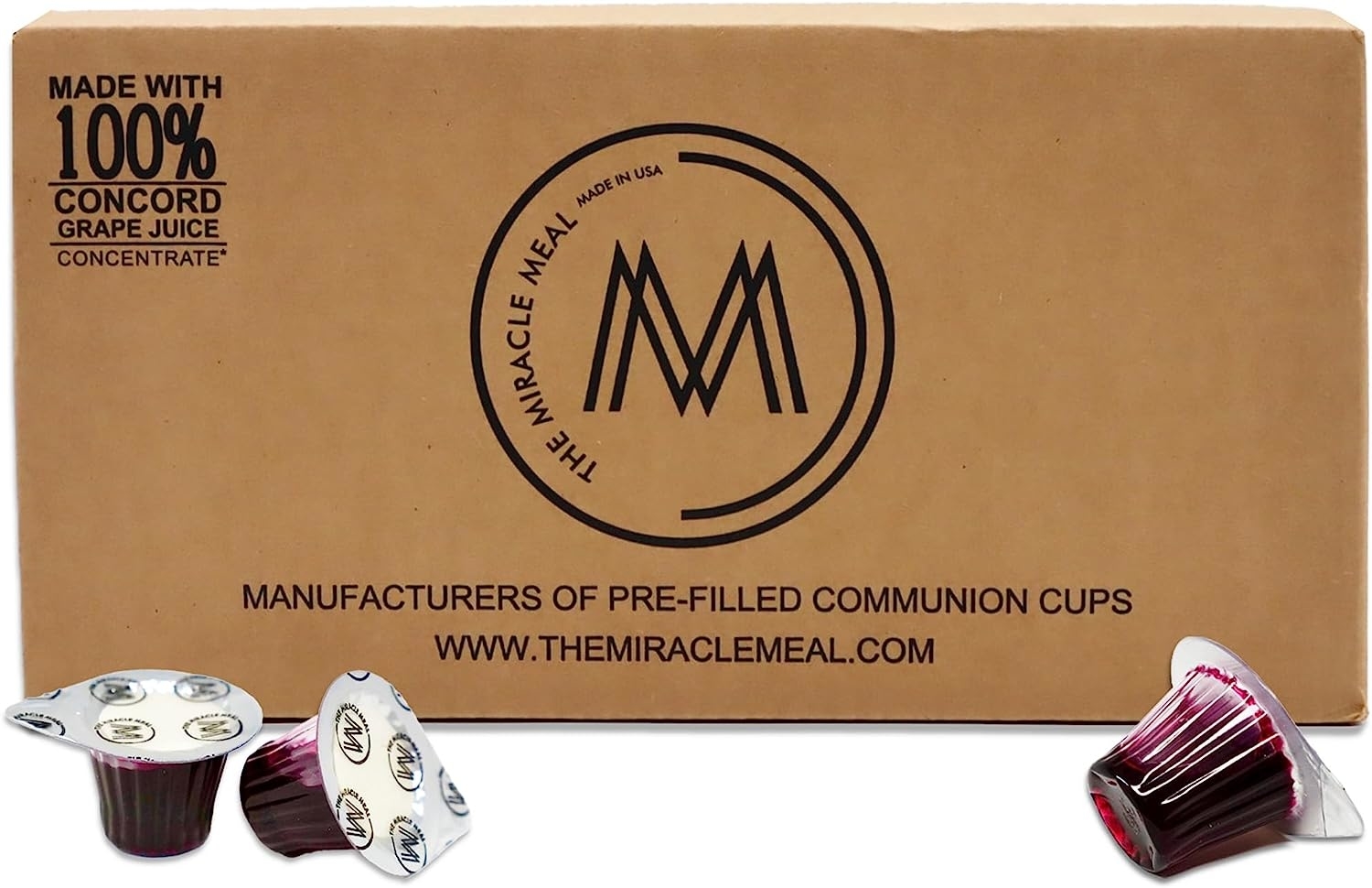 The Miracle Meal Pre-filled Communion Box of 1000