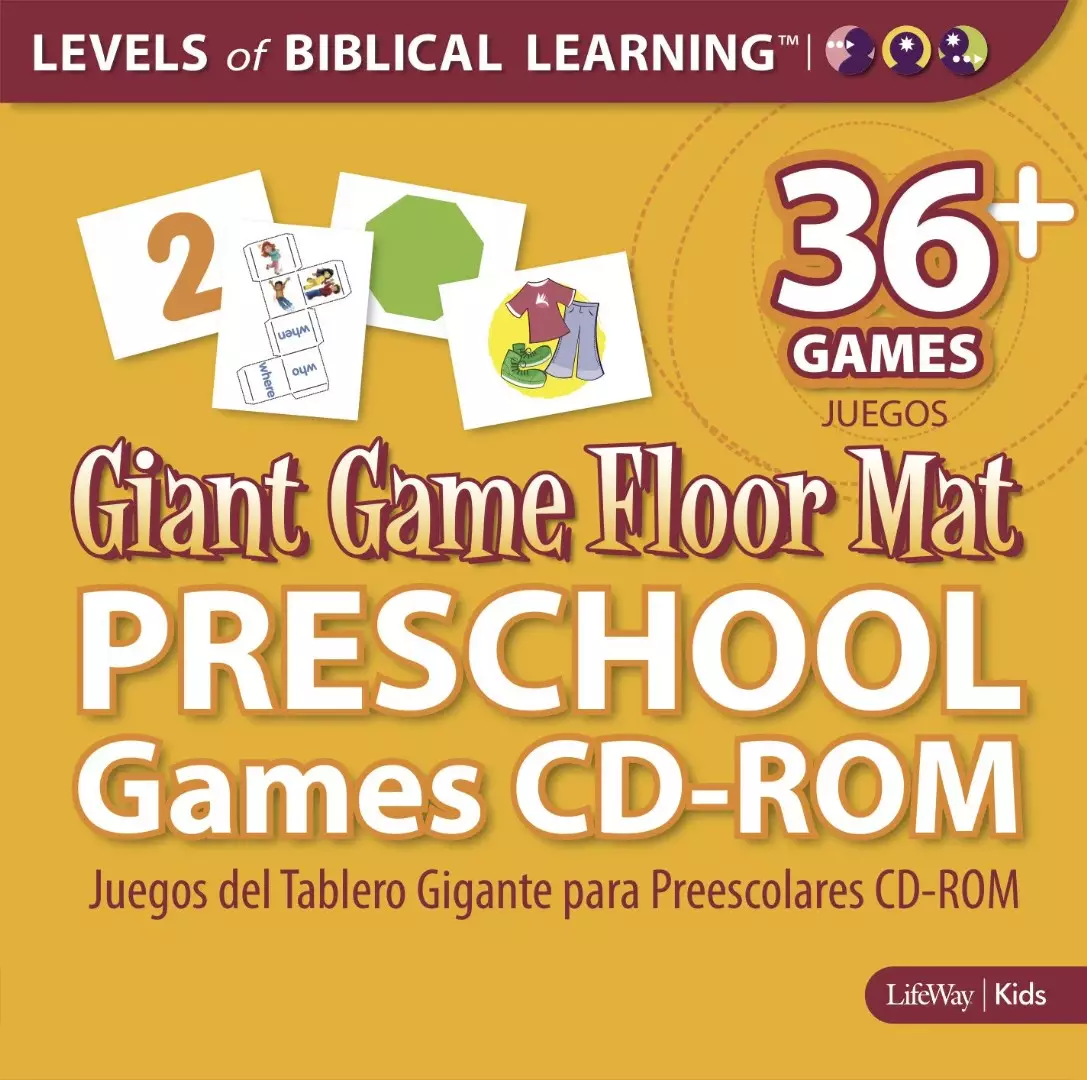 Giant Game Floor Mat Preschool Games Cdr