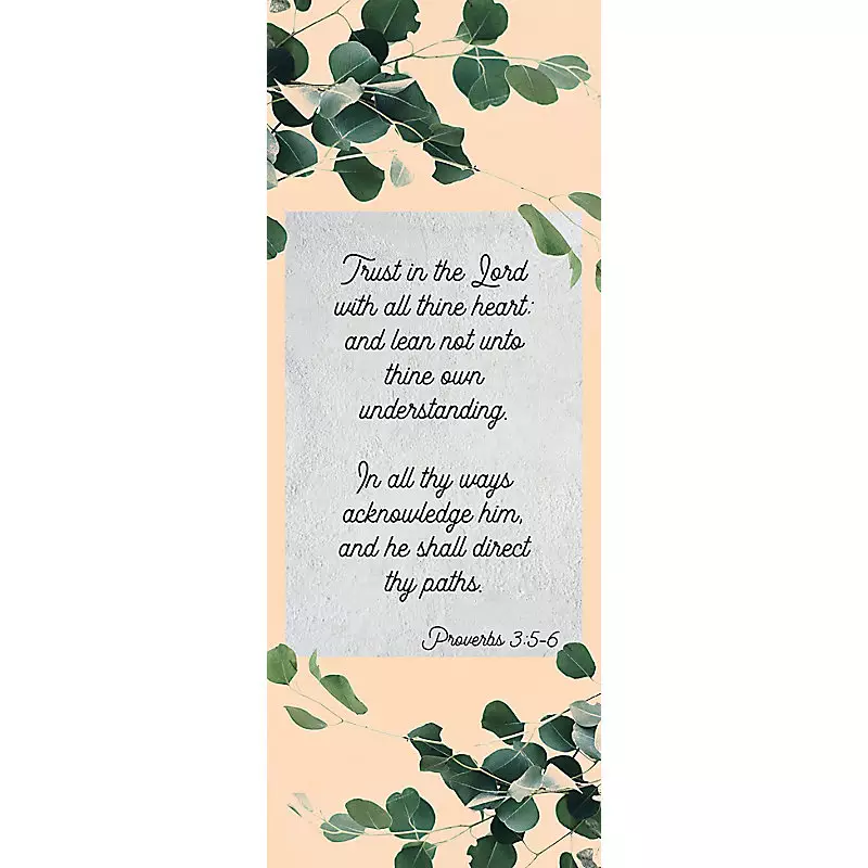 Trust in the Lord Bookmark (Pkg 25) Inspirational
