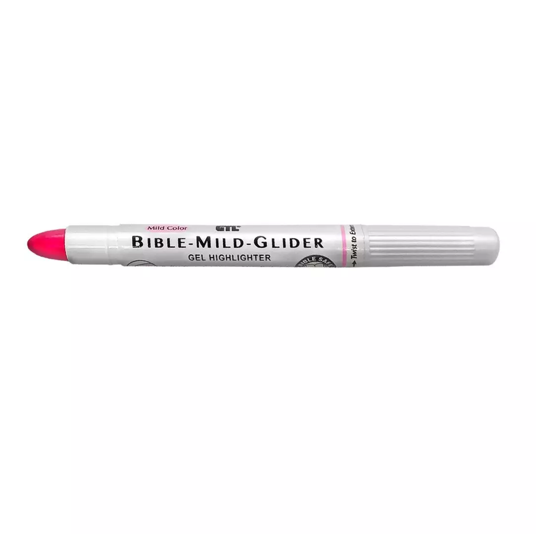 Bible-Mild-Glider Gel Highlighter Mild Pink