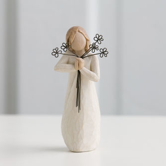 Statuette Enesco You Are An Angel - Hope - Ange Blanc Résine - Neuve