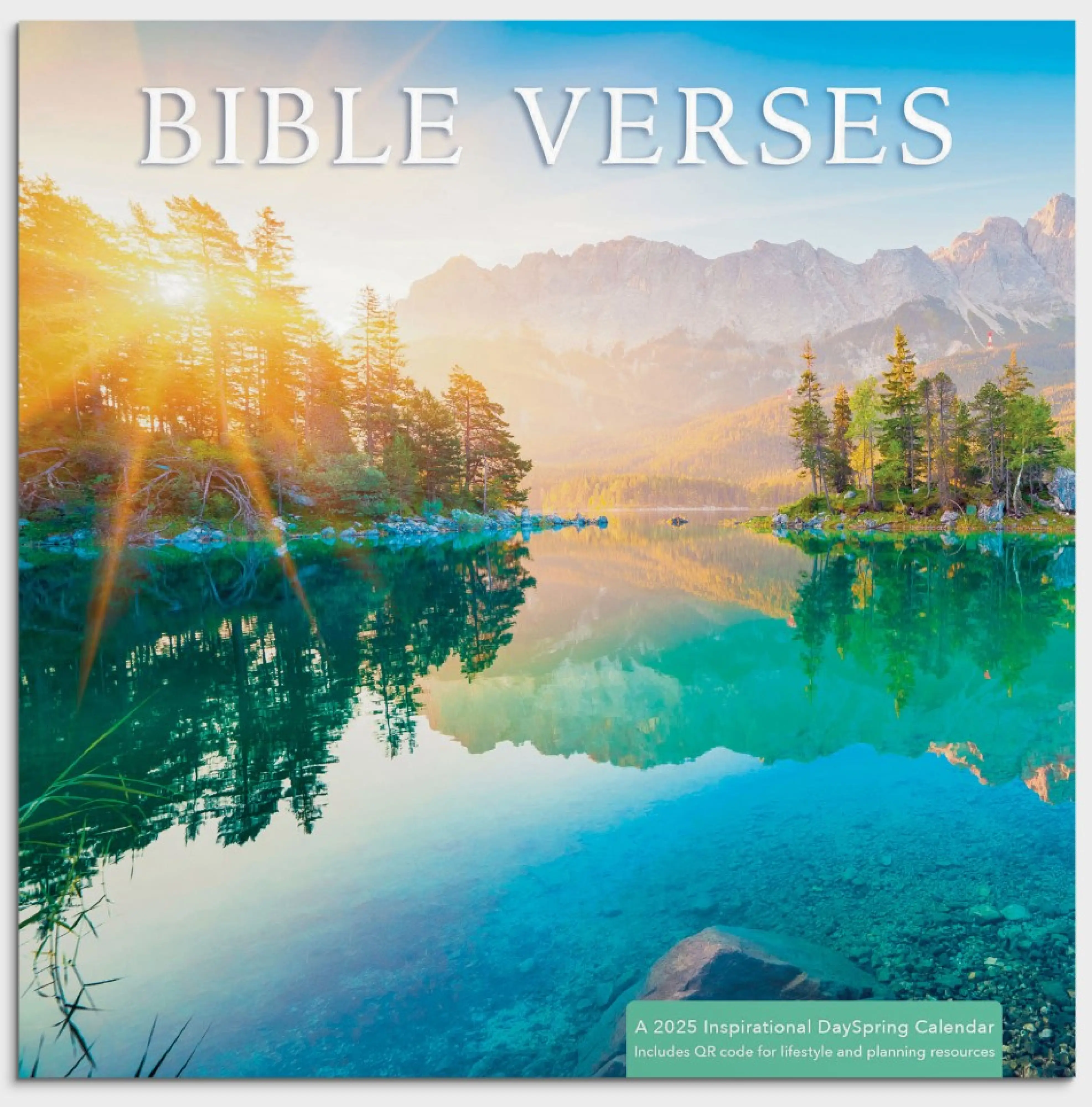 Bible Verses Lake Wall Calendar