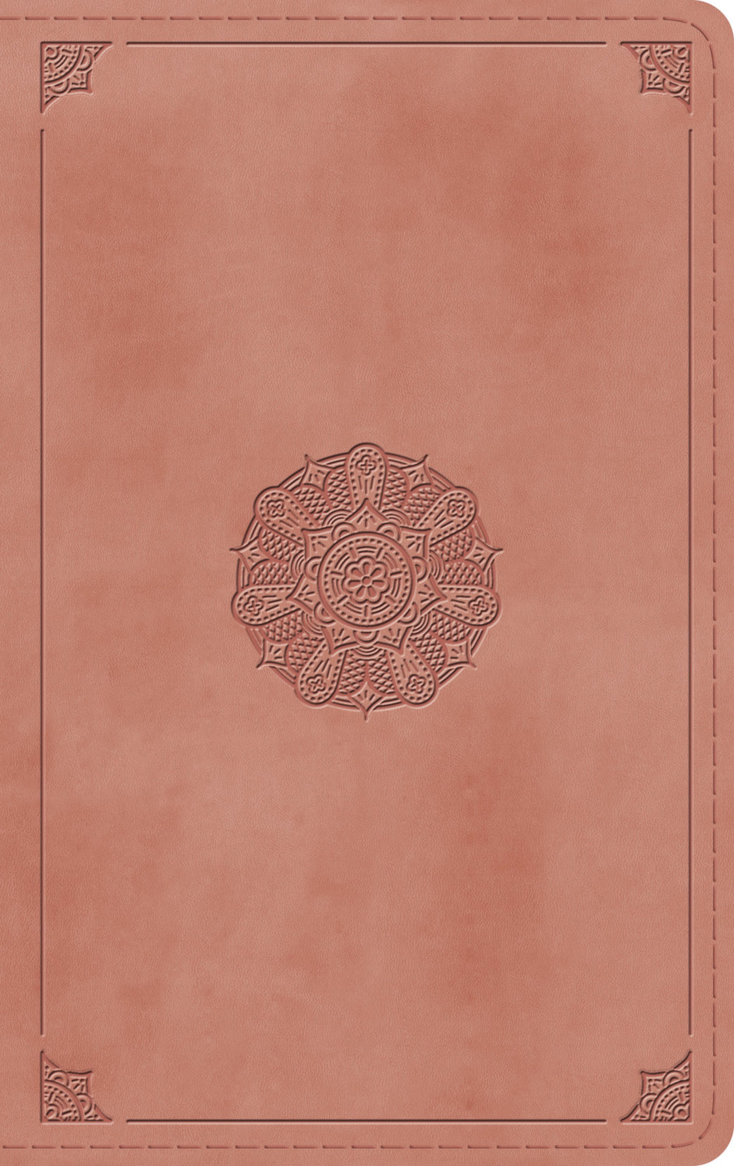 ESV Thinline Bible, Thumb Indexed (TruTone, Blush Rose, Emblem Design)