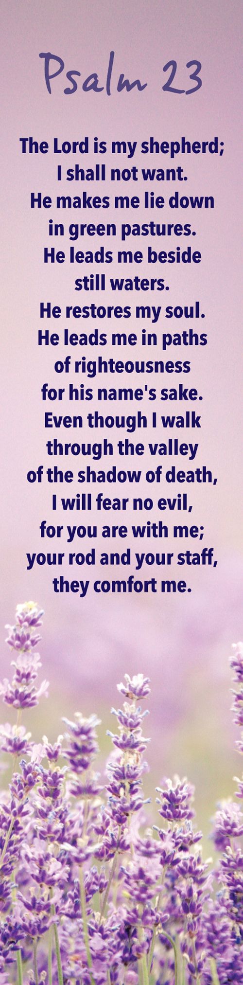 psalm-23-bookmark-printable