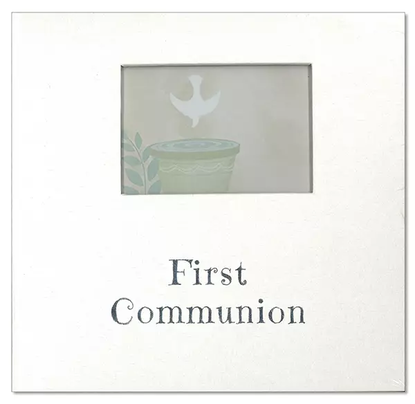 First Communion Leatherette Photo Album