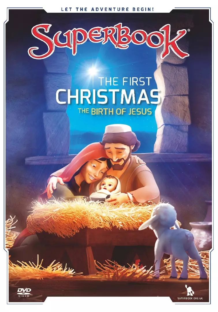 Superbook: The First Christmas DVD: Free Delivery when you spend